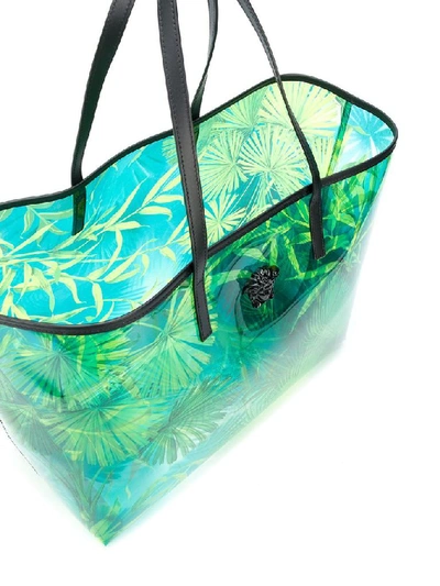 Shop Versace Women's Green Pvc Handbag