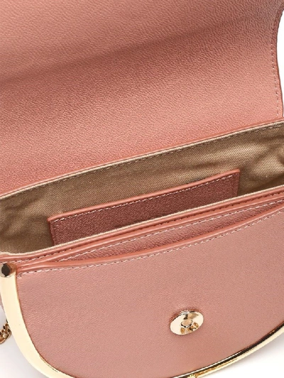 Shop See By Chloé Women's Pink Leather Shoulder Bag