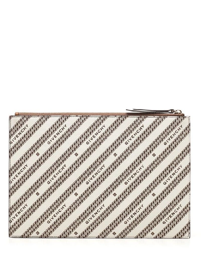 Shop Givenchy Women's Beige Leather Pouch
