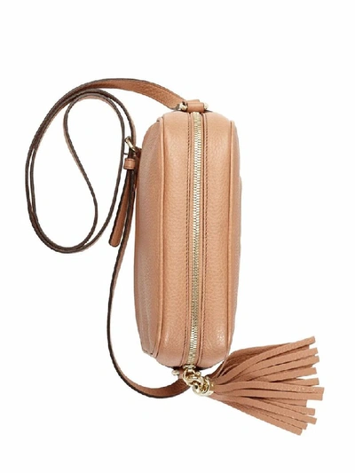 Shop Gucci Women's Pink Leather Shoulder Bag