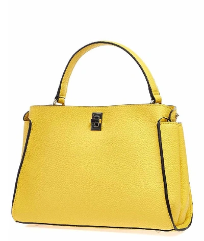 Shop Guess Women's Yellow Polyurethane Handbag