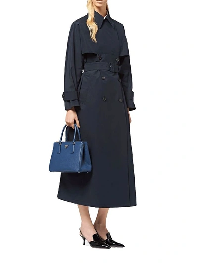 Shop Prada Women's Blue Handbag