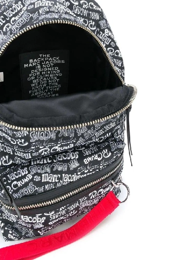 Shop Marc Jacobs Women's Black Polyamide Backpack