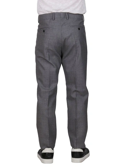 Shop Ami Alexandre Mattiussi Men's Grey Wool Pants