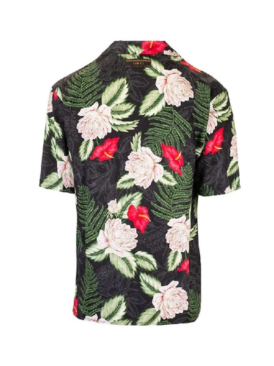 Shop Gucci Men's Multicolor Viscose Shirt