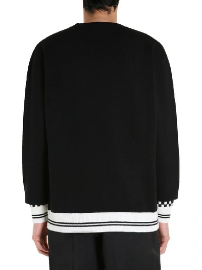 Shop Versace Men's Black Wool Sweater