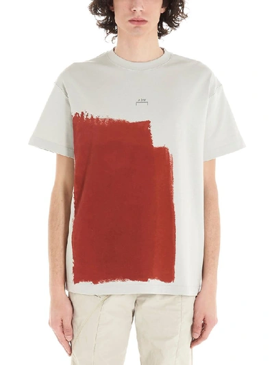 Shop A-cold-wall* Men's Grey Cotton T-shirt