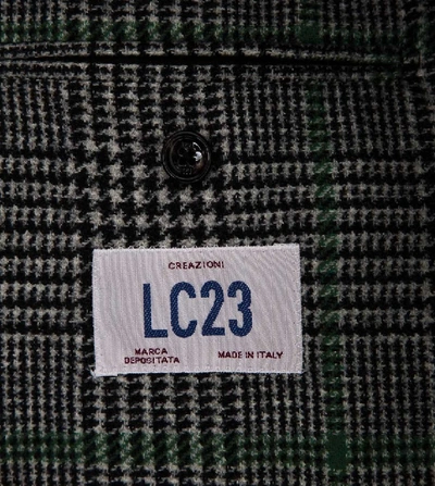 Shop Lc23 Men's Grey Wool Blazer