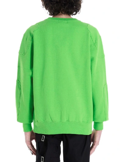 Shop Ambush ® Men's Green Cotton Sweatshirt