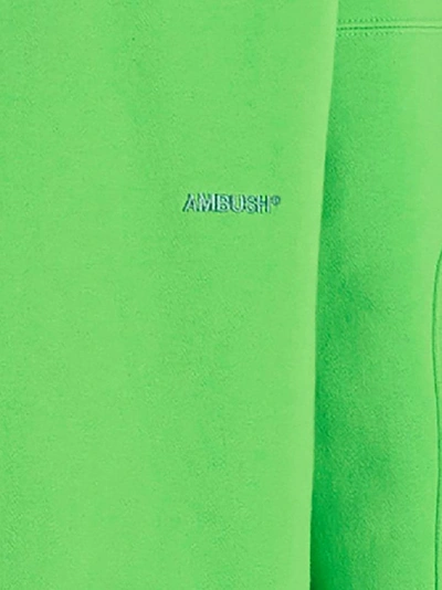 Shop Ambush ® Men's Green Cotton Sweatshirt