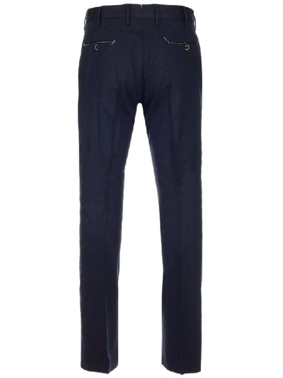 Shop Pt01 Men's Blue Wool Pants