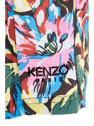 Shop Kenzo Men's Multicolor Polyester Trunks
