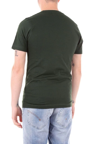 Shop Andrea Crews Men's Green Cotton T-shirt