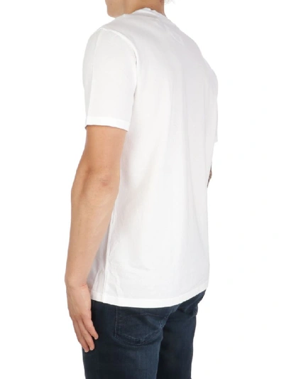 Shop Altea Men's White Cotton T-shirt