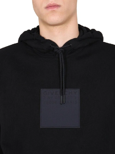 Shop Givenchy Men's Black Cotton Sweatshirt