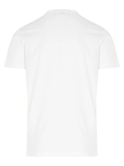 Shop Dsquared2 Men's White Cotton T-shirt