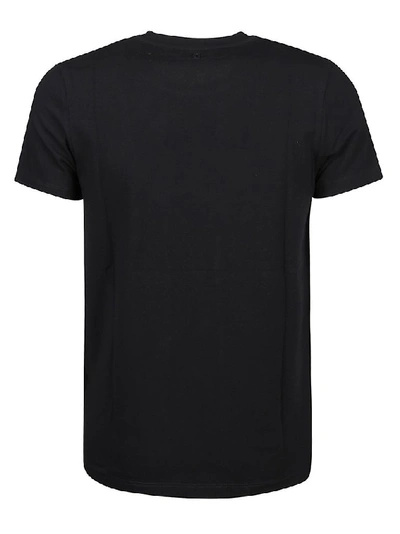 Shop Dondup Men's Black Cotton T-shirt