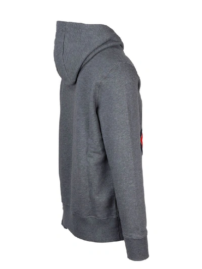 Shop Moncler Men's Grey Cotton Sweatshirt