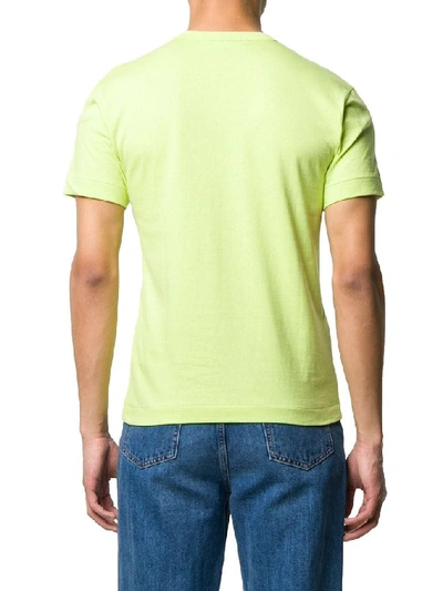 Shop Comme Des Garçons Play Green T-shirt