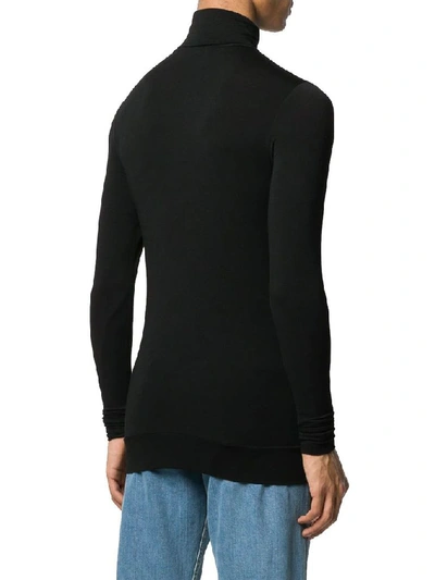 Shop Ambush ® Men's Black Polyester Sweater