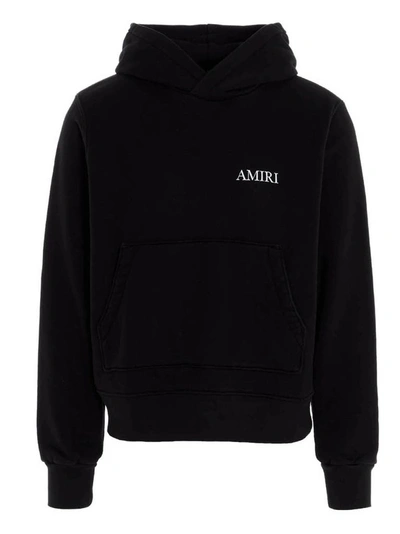 Shop Amiri Men's Black Cotton Sweatshirt