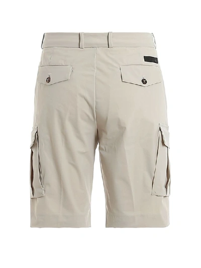 Shop Rrd Men's Beige Polyamide Shorts