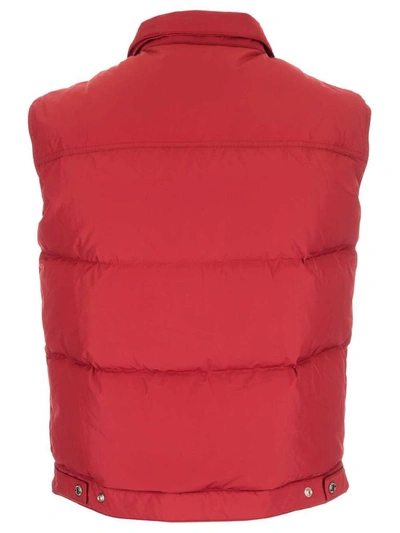 Shop Dsquared2 Men's Red Polyamide Vest