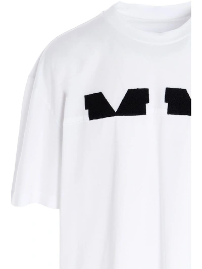 Shop Maison Margiela Men's White Cotton T-shirt