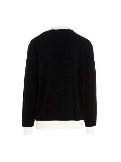 Shop Balmain Men's Black Wool Sweater