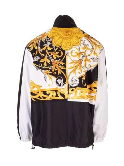 Shop Versace Men's Multicolor Polyester Outerwear Jacket