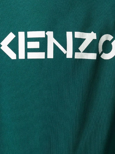 Shop Kenzo Men's Green Cotton Sweatshirt