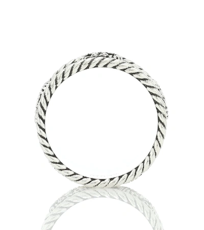 Gucci Gg Sterling Silver Ring In Silver