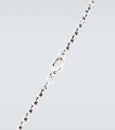 Shop Gucci Gg Marmont Sterling Silver Necklace