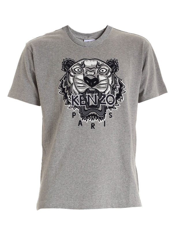 kenzo grey tiger t shirt