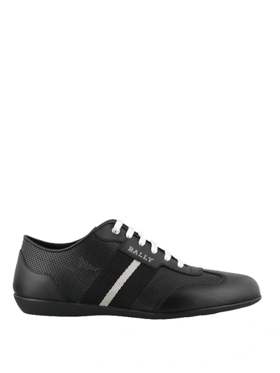 Shop Bally Harlam New Fo Sneakers In Black