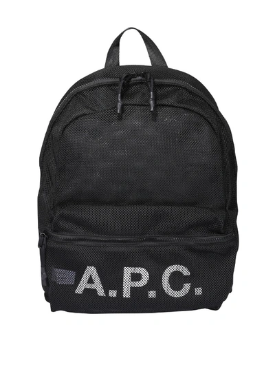 Shop Apc Rebound Backpack In Black