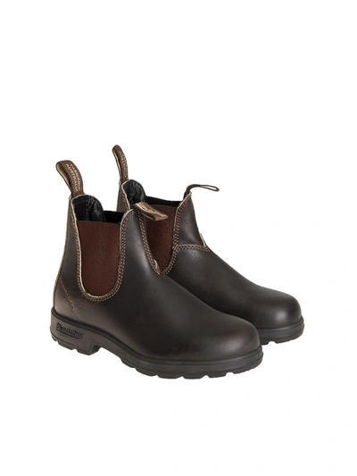Shop Blundstone Leather Boots In Brown
