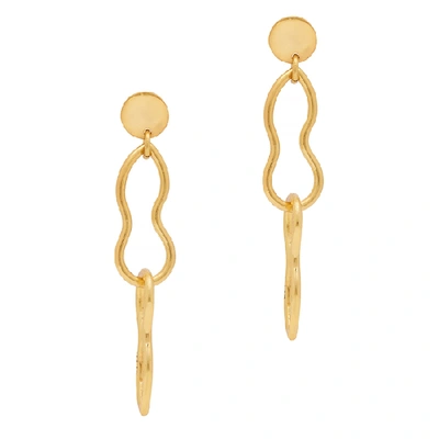 Shop Liya Chain Gold-plated Drop Earrings