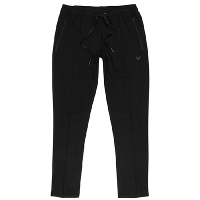 Shop True Religion Black Cotton-blend Sweatpants