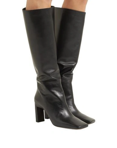 Shop Wandler Knee Boots In Black