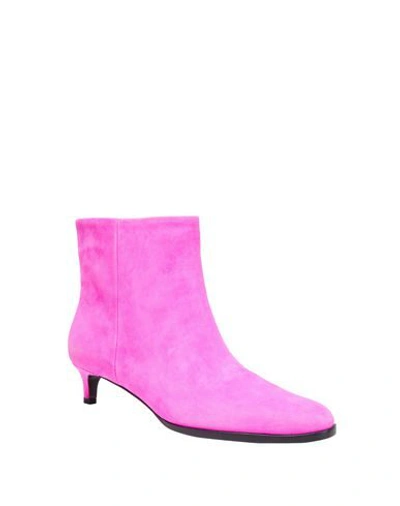 Shop 3.1 Phillip Lim / フィリップ リム 3.1 Phillip Lim Woman Ankle Boots Pink Size 5 Soft Leather