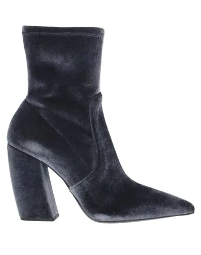 Shop Prada Ankle Boot In Lead