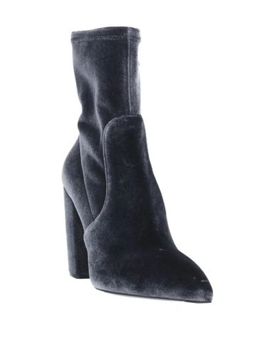 Shop Prada Ankle Boot In Lead