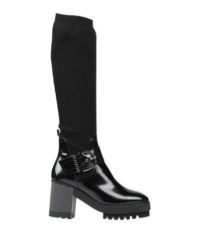 Shop Cesare Paciotti 4us Boots In Black