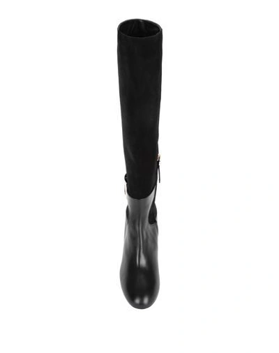 Roger Vivier Knee Boots In Black