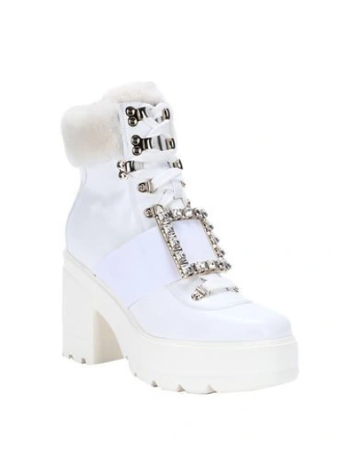 Roger Vivier Ankle Boot In White