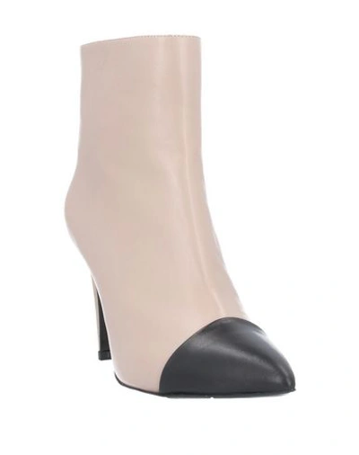 Shop Gianni Marra Ankle Boot In Pale Pink