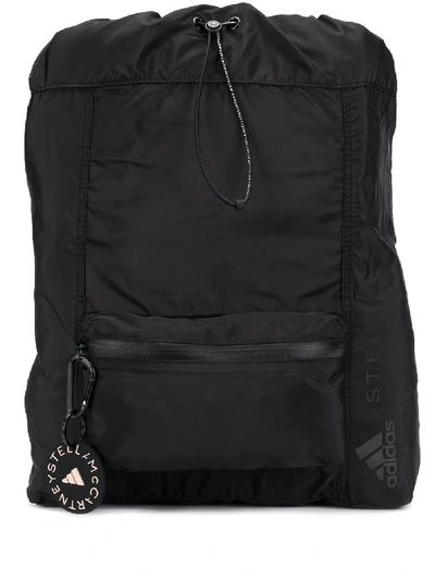 Shop Adidas By Stella Mccartney Gym Sack In Black