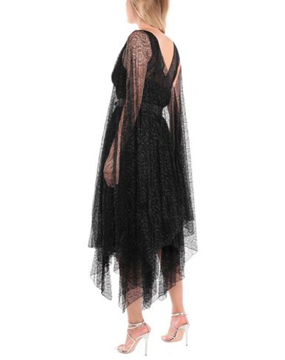Moschino Midi Dresses In Black