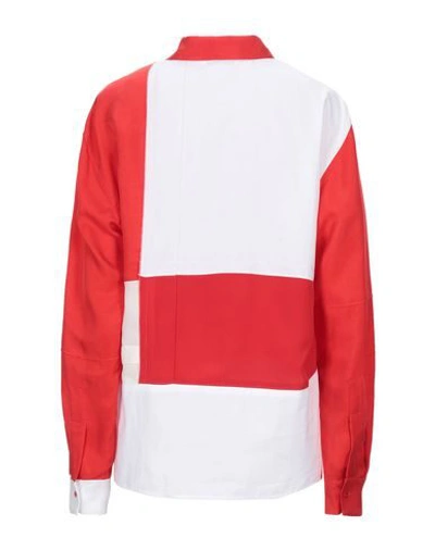 Shop Jw Anderson Shirts In Red